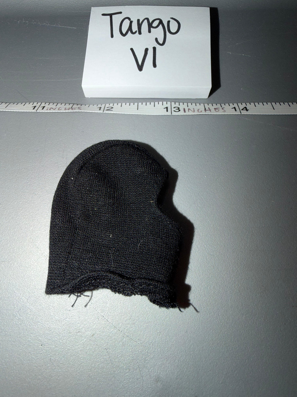 1/6 Scale Modern Era Black Balaclava Mask