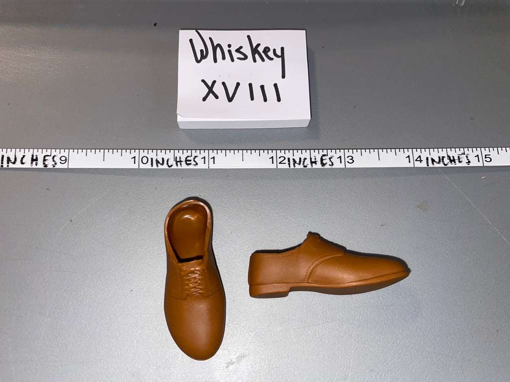 1/6 Scale WWII US Dress Shoes