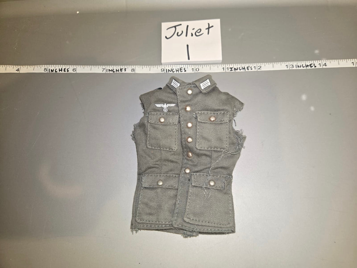 1/6 Scale WWII German Tunic - Sleeveless - Kuban -