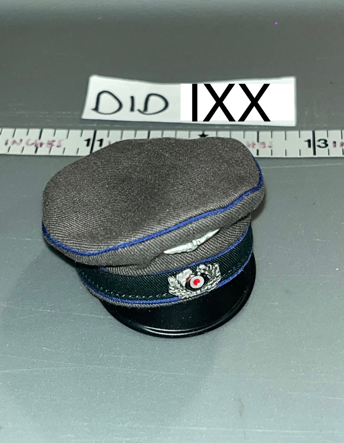 1/6 Scale WWII German Officer Hat - DID Medic Groger
