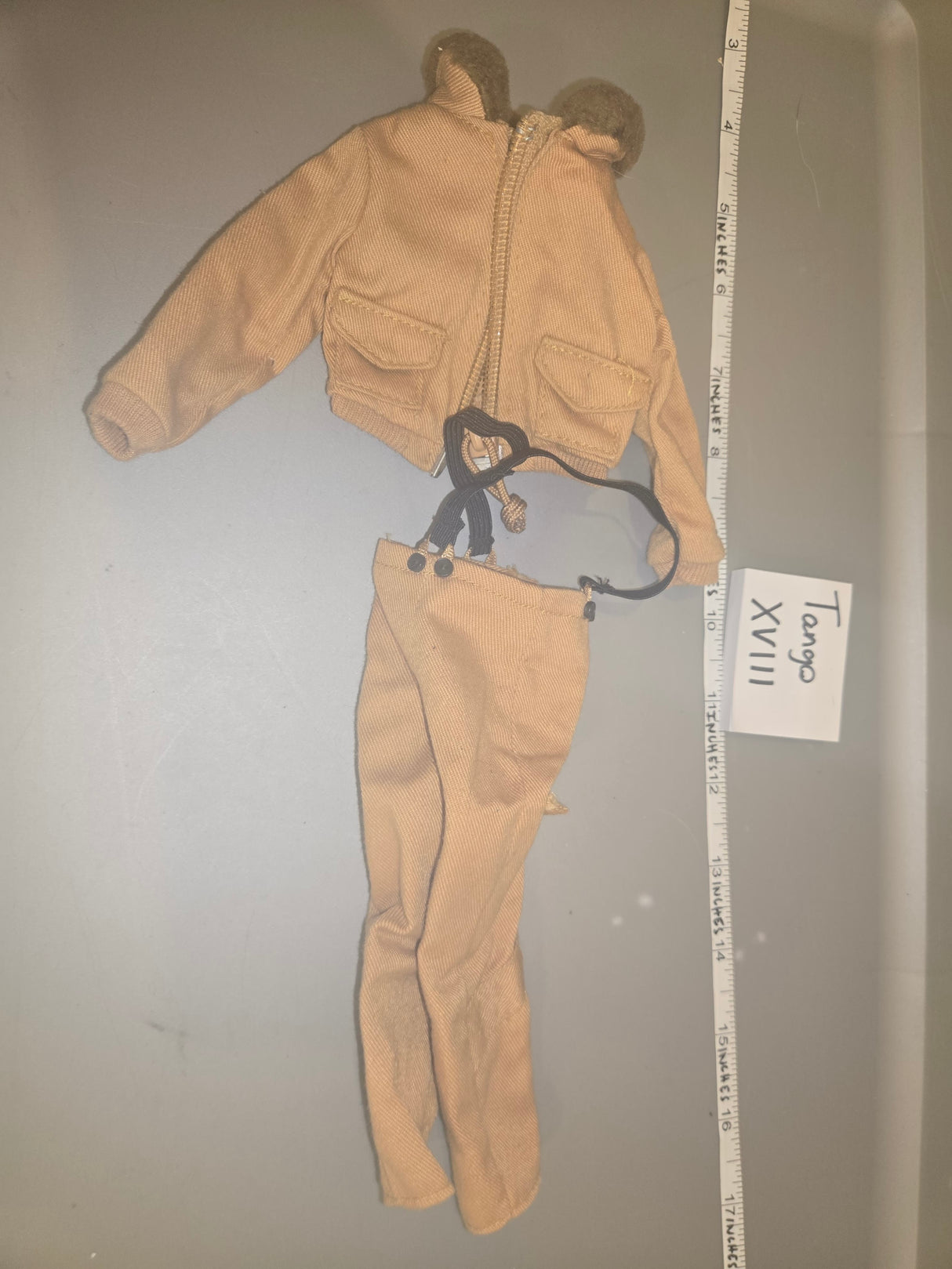 1:6 Scale WWII US Pilot Aviator Uniform