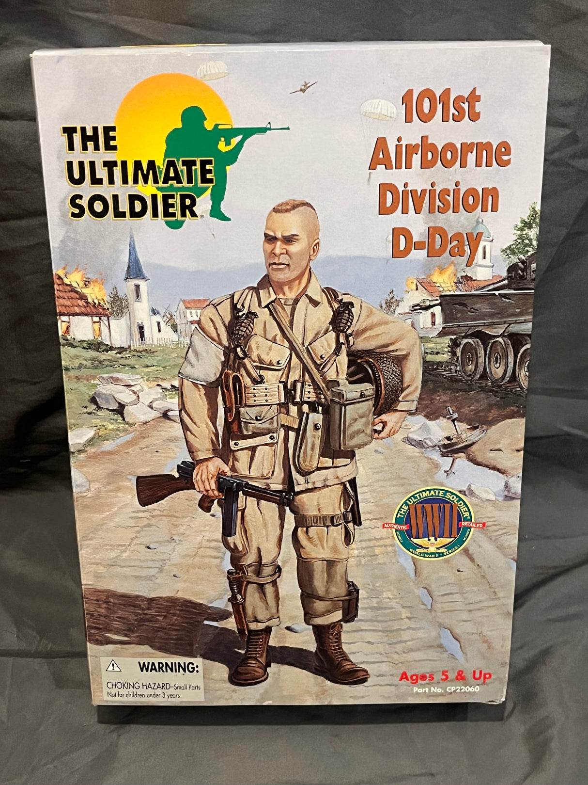 1/6 Scale WWII US Airborne Paratrooper Division Figure - NIB Ultimate Soldier