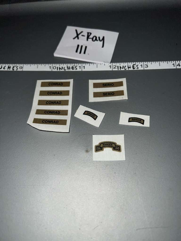 1/6 Scale Modern Patch Lot