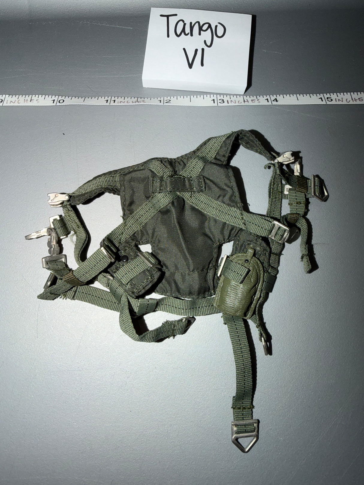 1/6 Scale Modern Era Pilot Parachute Harness