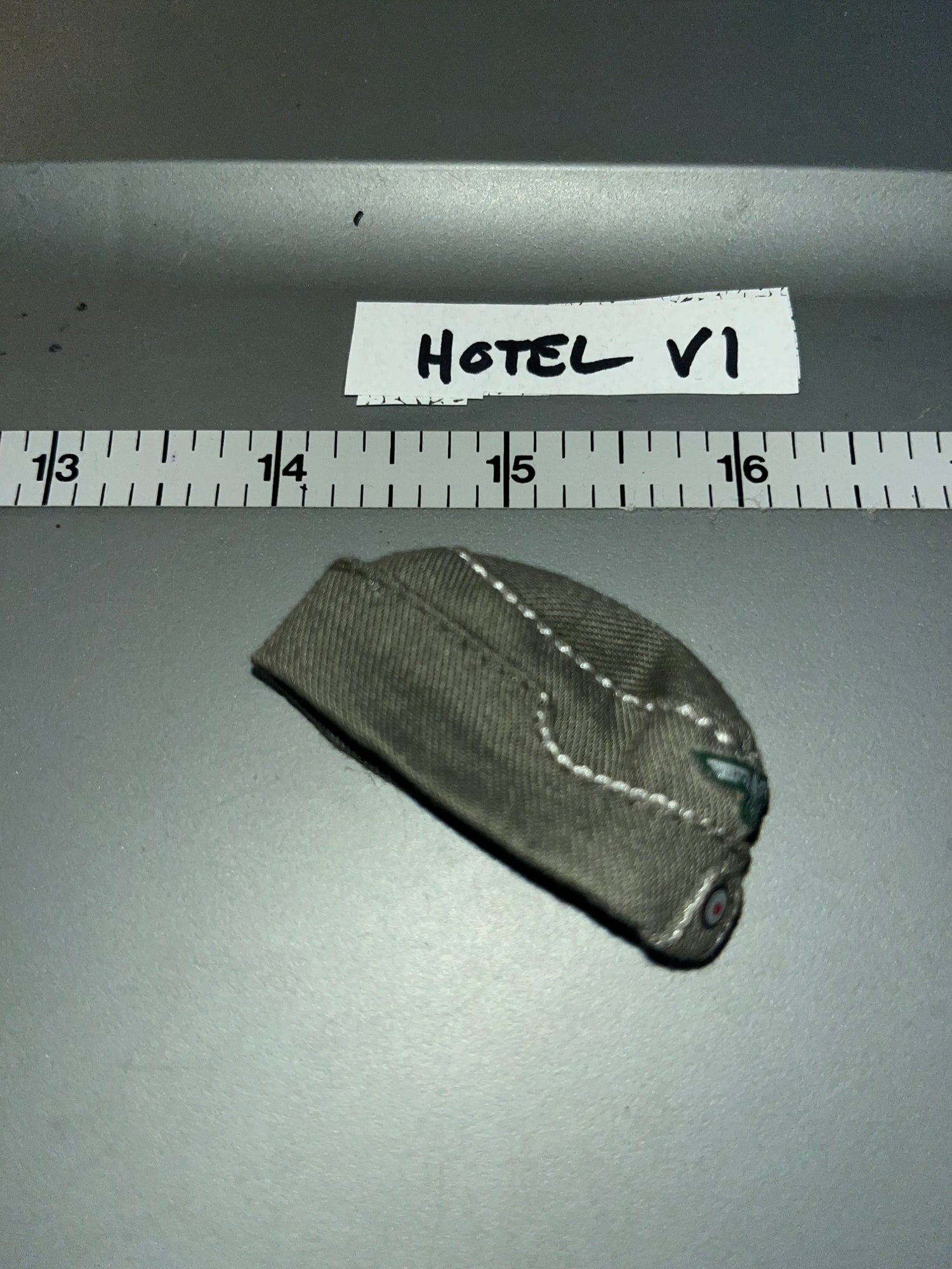 1/6 Scale WWII German Grey Field Cap