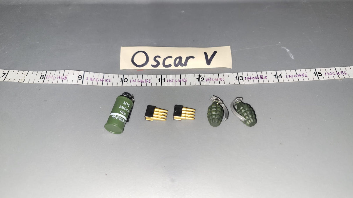 1/6 Scale WWII US Grenade Lot