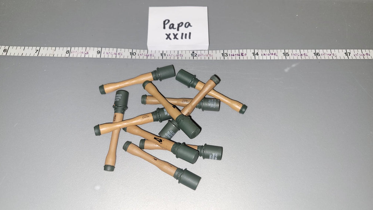 1/6 WWII German Grenade Lot