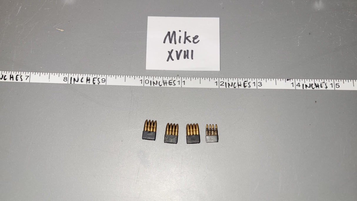 1:6 WWII US M1 Garand En Bloc Clip Ammunition Lot
