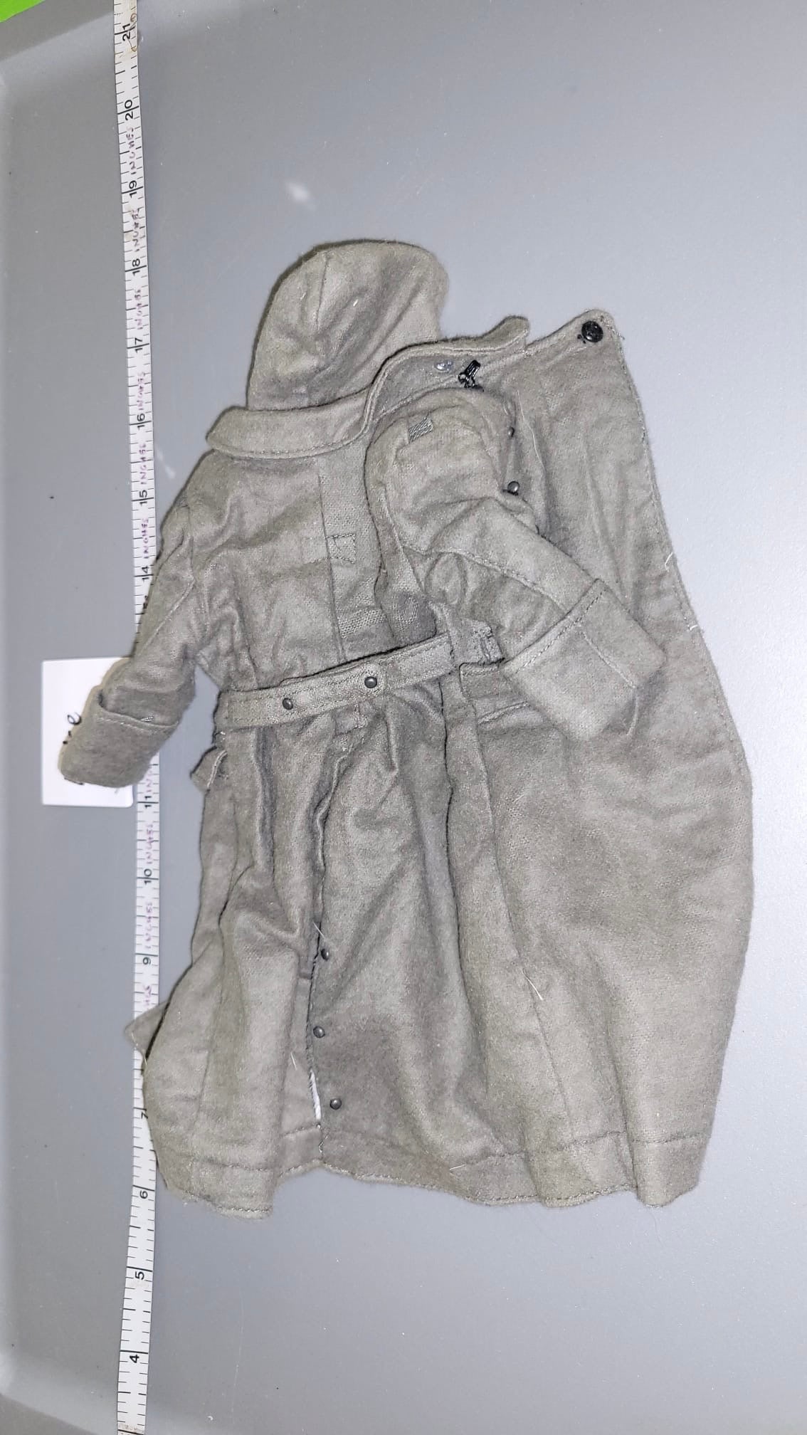 1:6 WWII German Heavy Duty Greatcoat with Hood