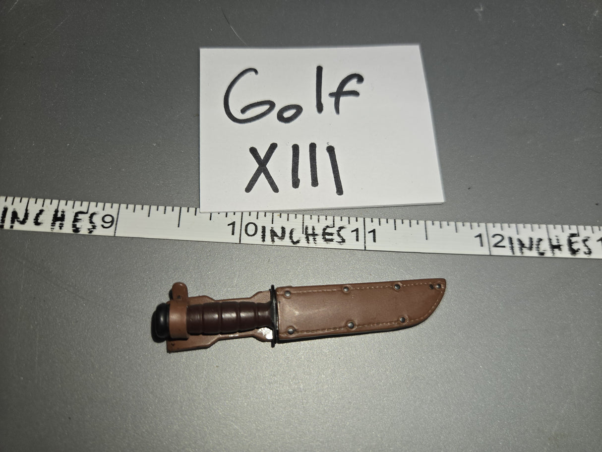 1/6 Scale WWII US Ka-Bar Knife - Marine USMC
