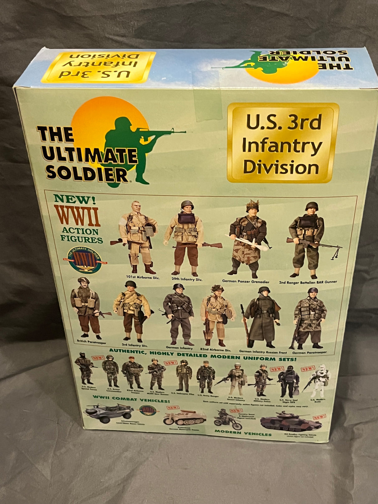 1/6 Scale WWII US 3rd Infantry Division Figure - NIB Ultimate Soldier