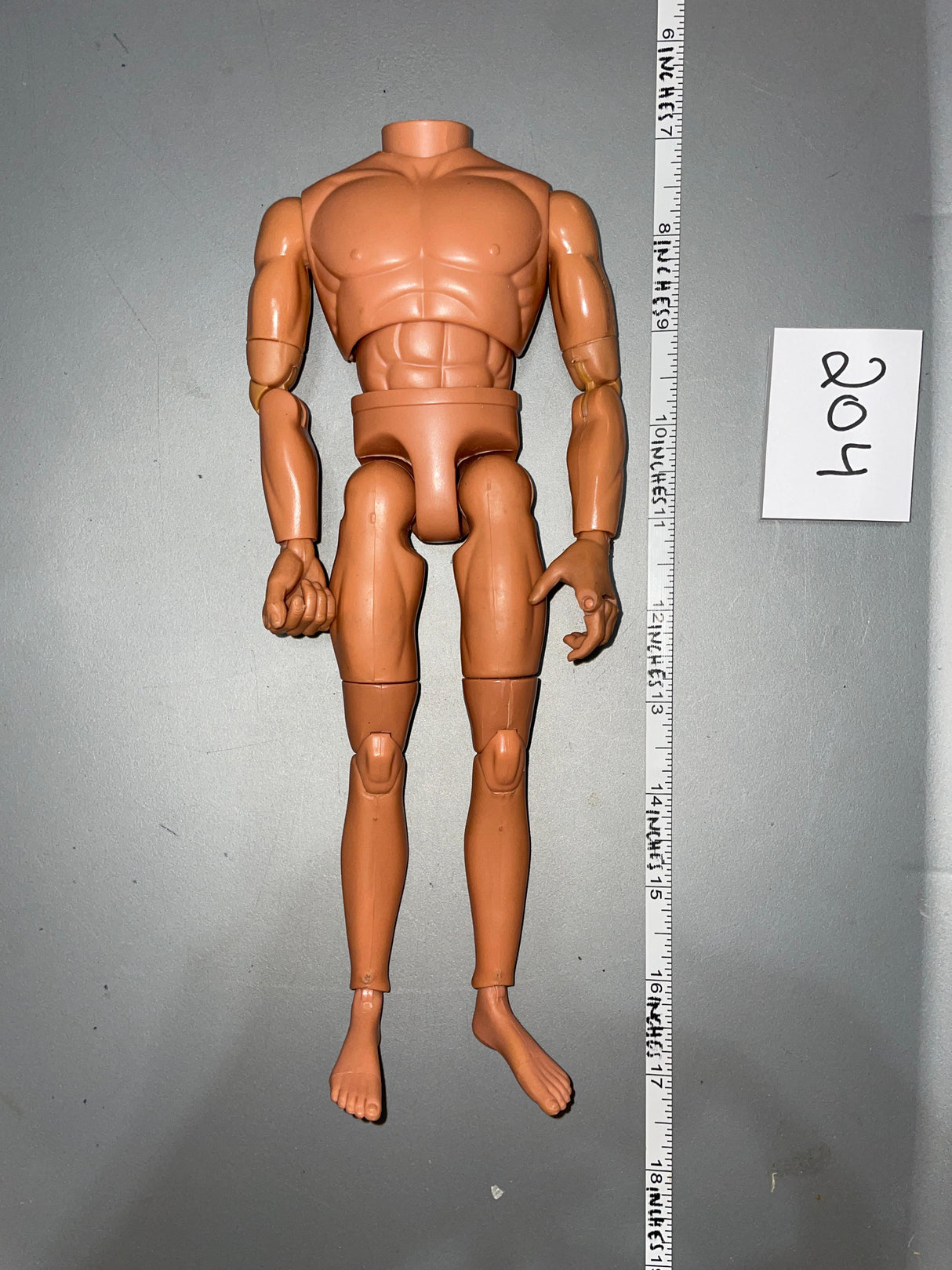1/6 Scale Nude GI Joe Super Articulated Figure