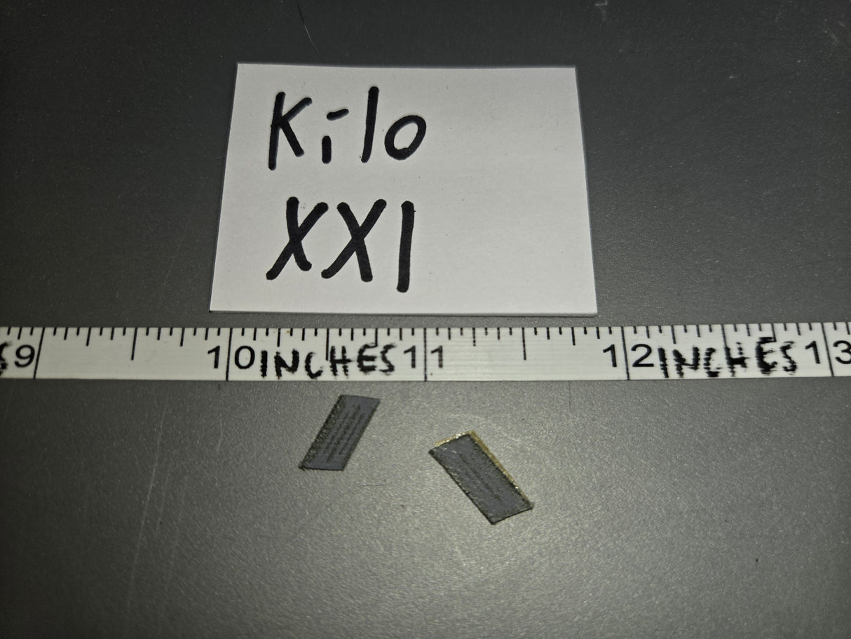 1/6 Scale WWII German Insignia Lot