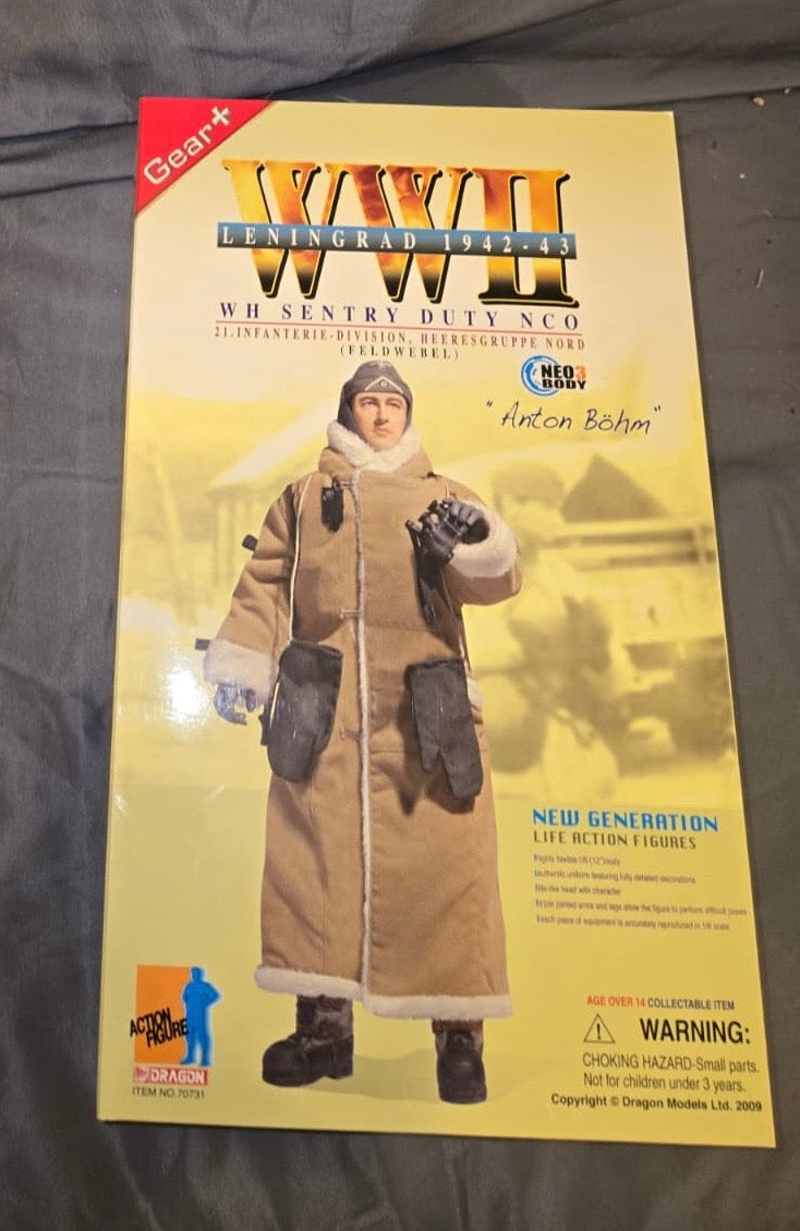 1/6 Scale WWII GERMAN Sentry Anton Bohm - NIB Dragon