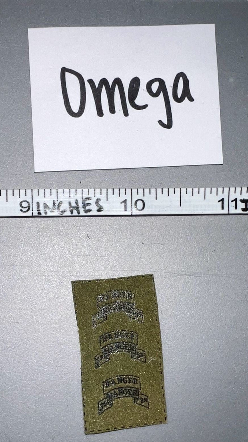 1/6 Scale Modern Era Ranger Tab Patch Lot