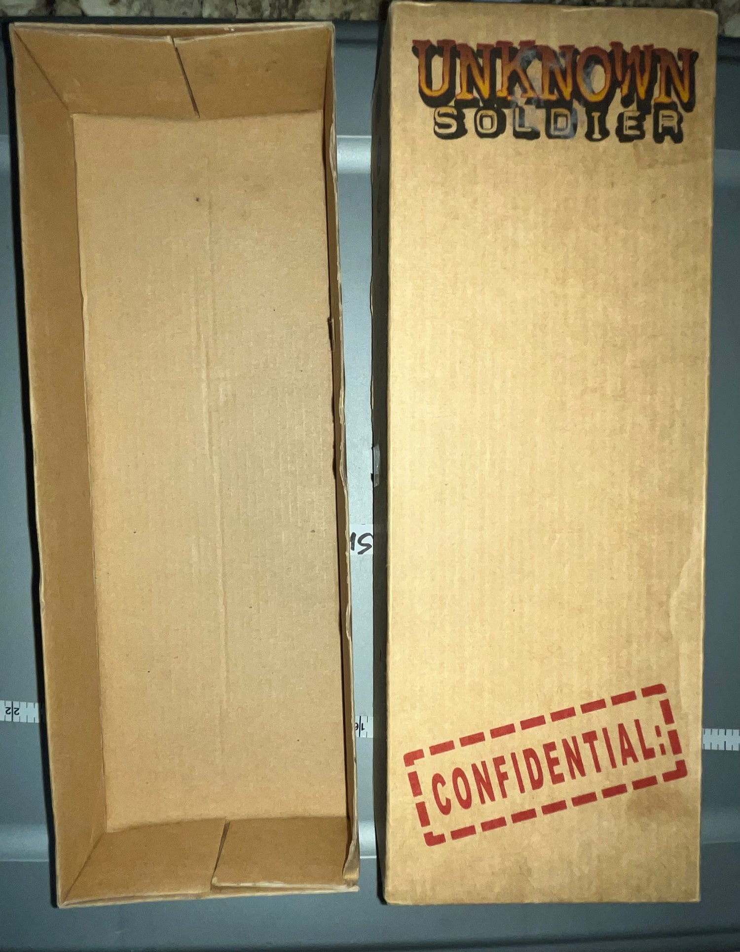 1/6 Scale Unknown Soldier Box - GI Joe Vintage Remake DC Comics