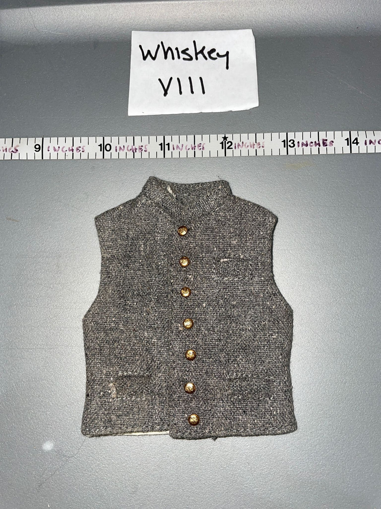 1/6 Scale Civil War Western Vest