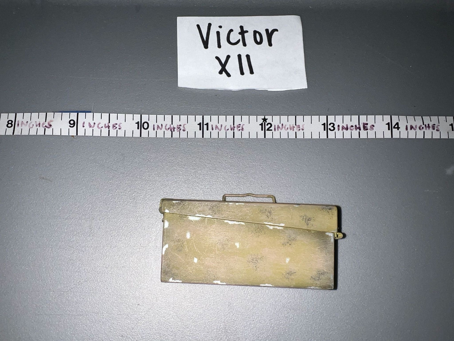 1/6 Scale WWII German Machine Gun Ammunition Can