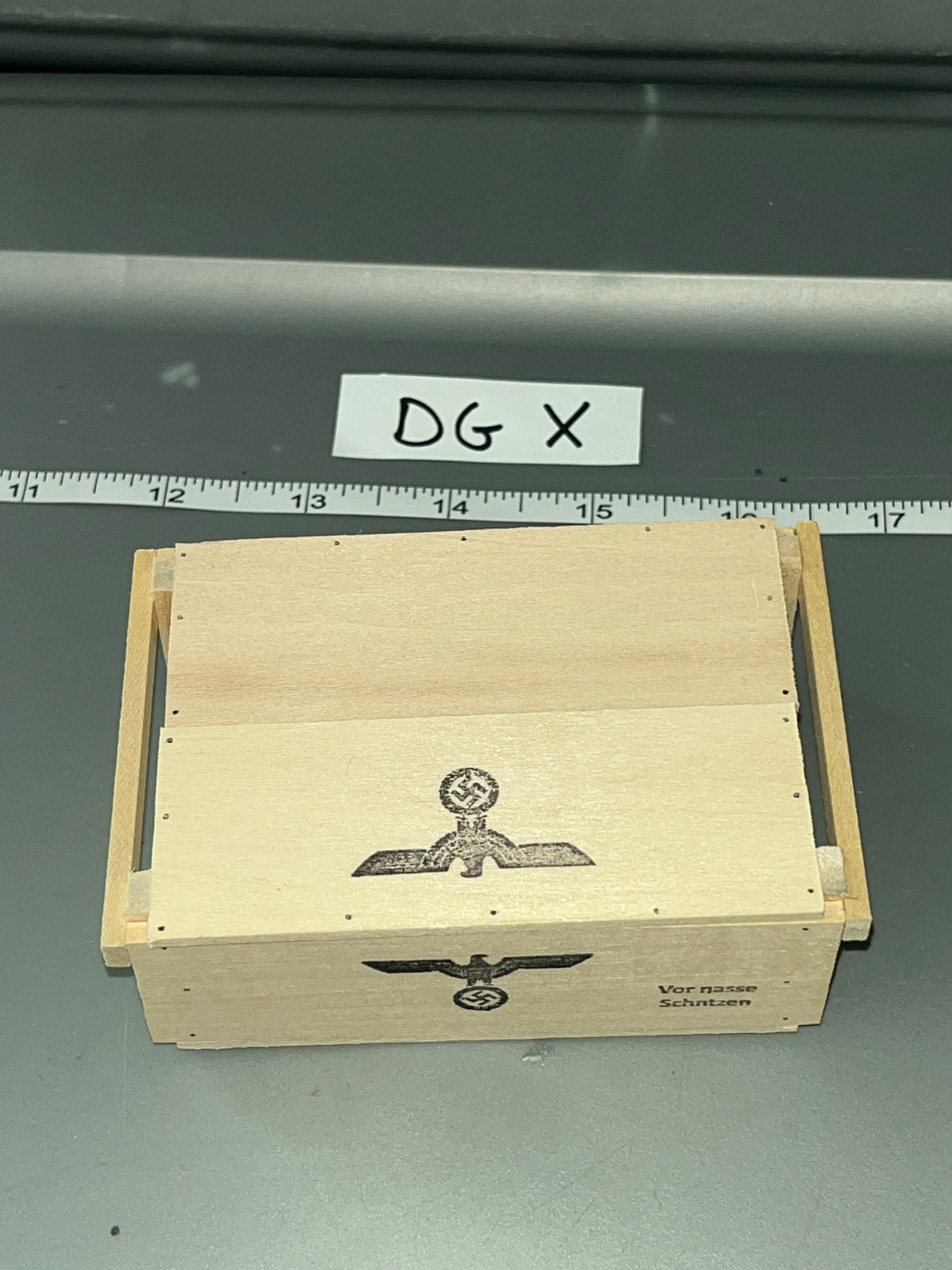 1/6 Scale WWII German Supply Crate - Dale Guyer