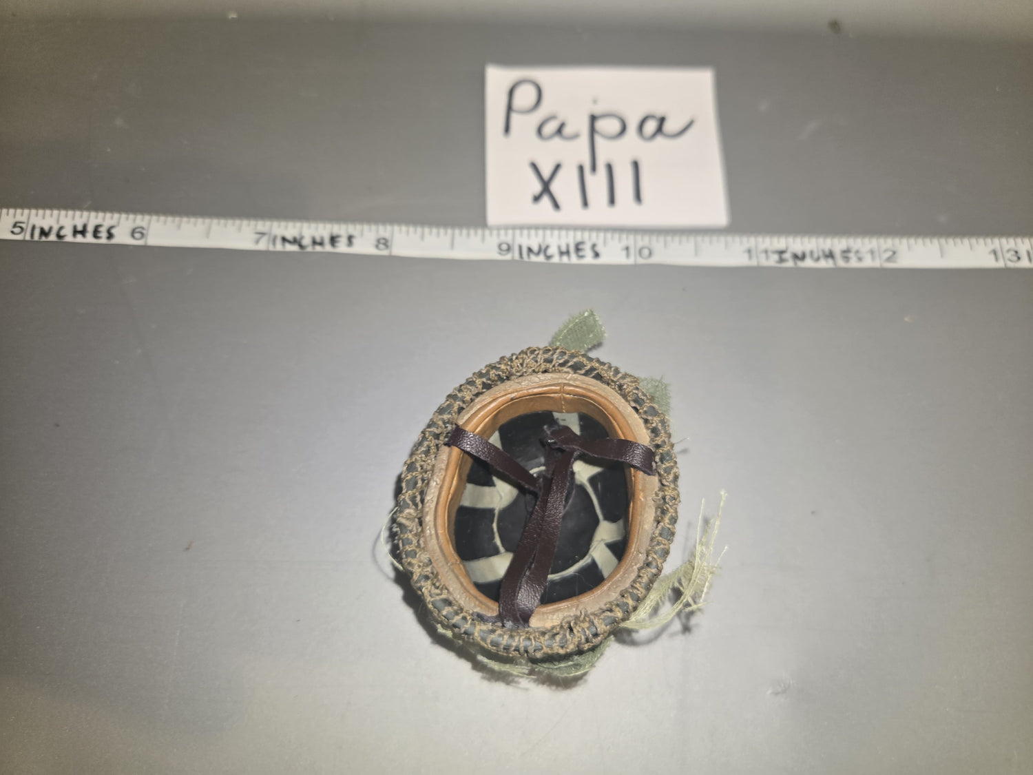 1/6 Scale WWII British Paratrooper Helmet - Metal