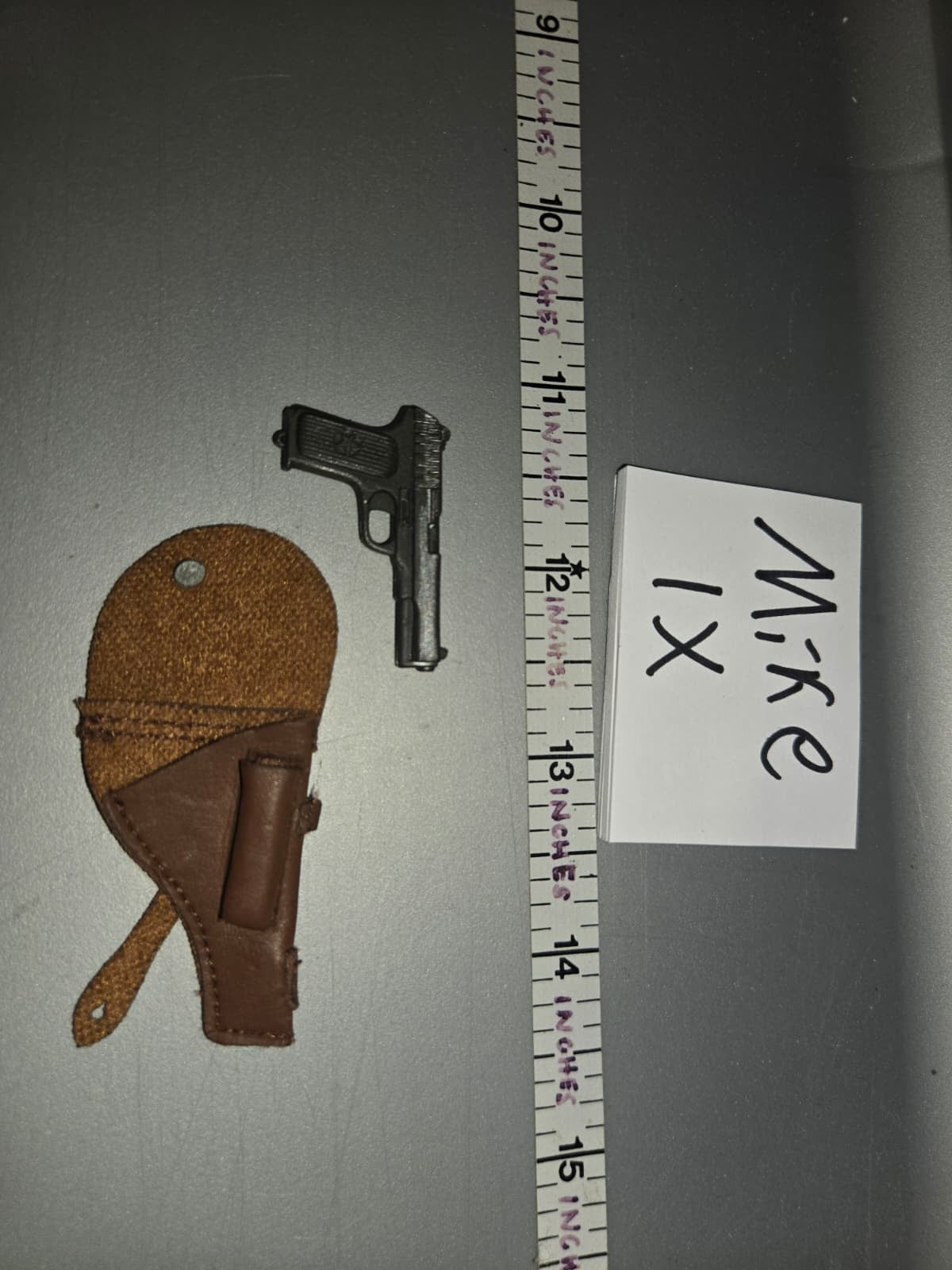 1/6 Scale WWII Russian Tokarev Pistol and Holster