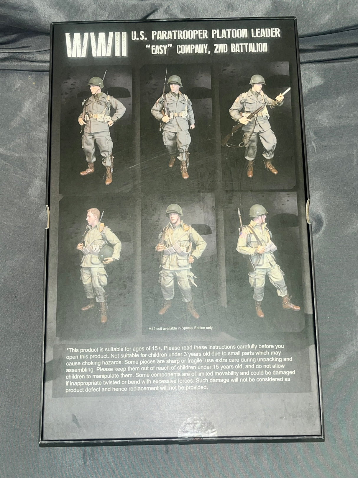 1/6 Scale WWII US Paratrooper Platoon Leader, Easy Company Winters - NIB Facepool