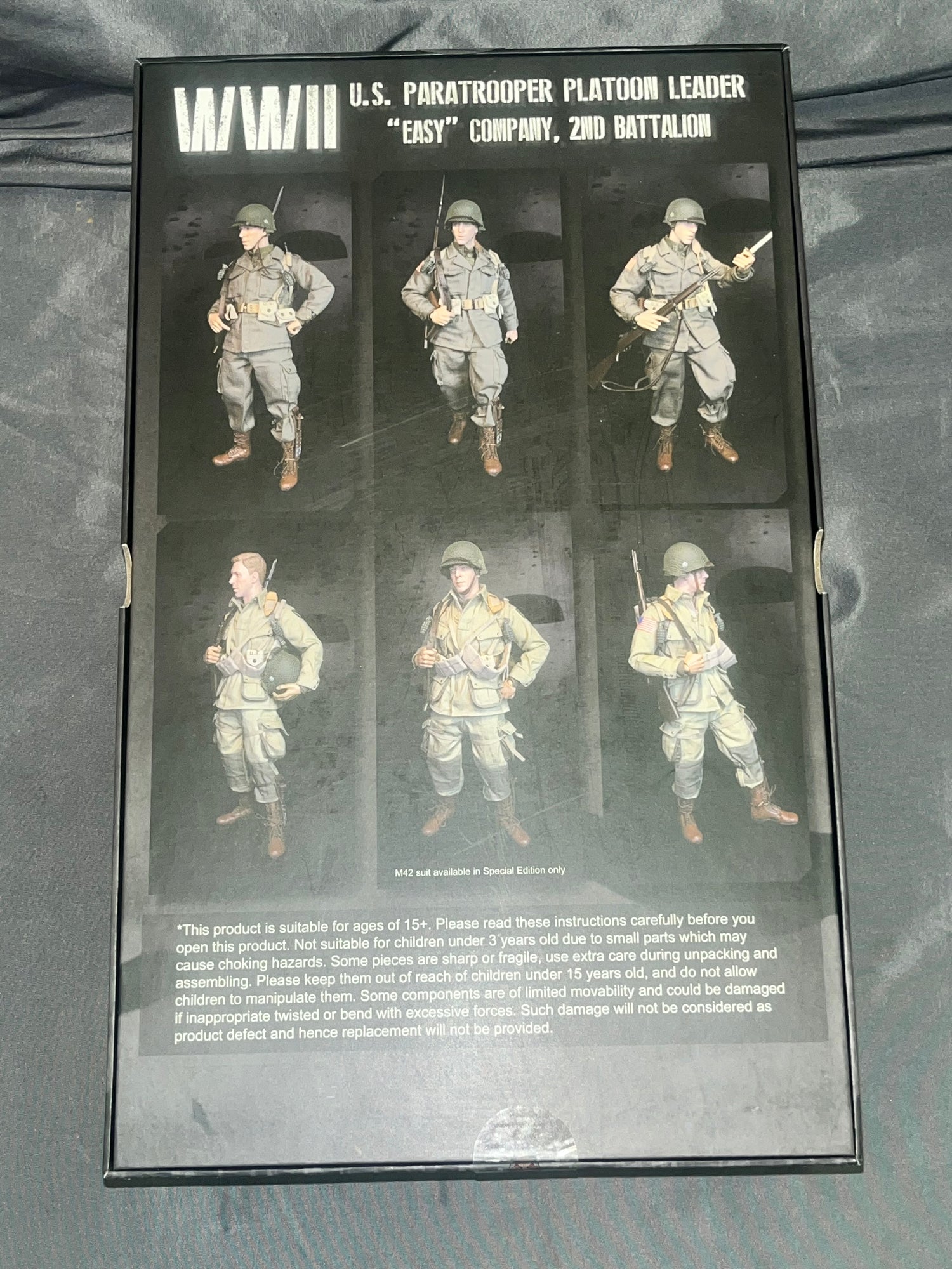 1/6 Scale WWII US Paratrooper Platoon Leader, Easy Company Winters - NIB Facepool