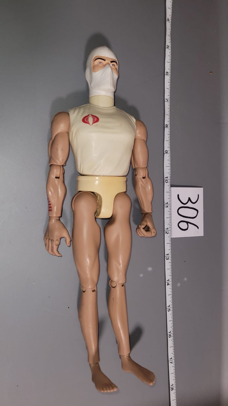 1/6 Scale Nude Hasbro Stormshadow GI Joe Figure