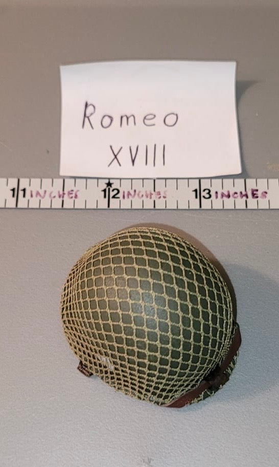 1/6 Scale WWII US Paratrooper Helmet - Soldier Story -