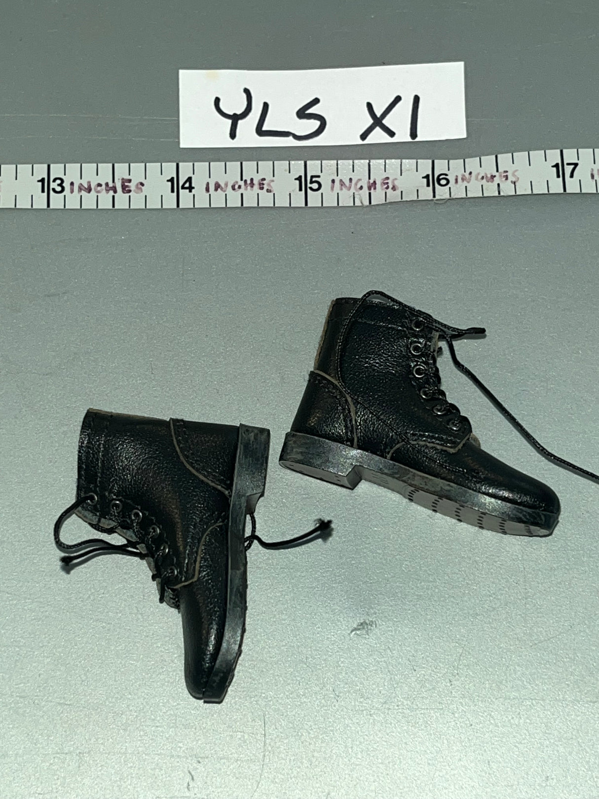 1:6 Scale WWII German Tanker Boots - Whitman - Facepool FP019