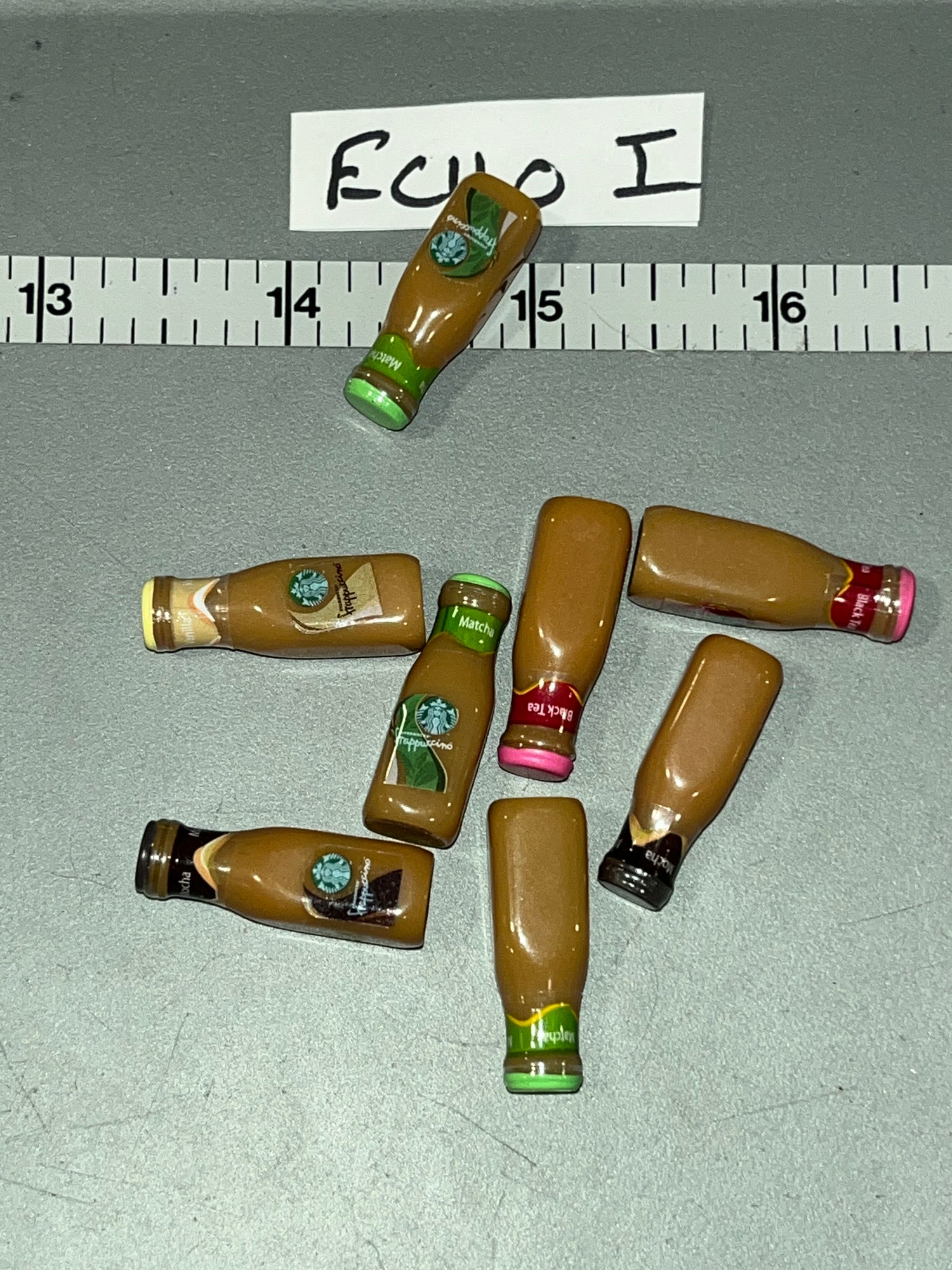 1/6 Scale Modern Era Coffee Bottle Lot - Diorama Item