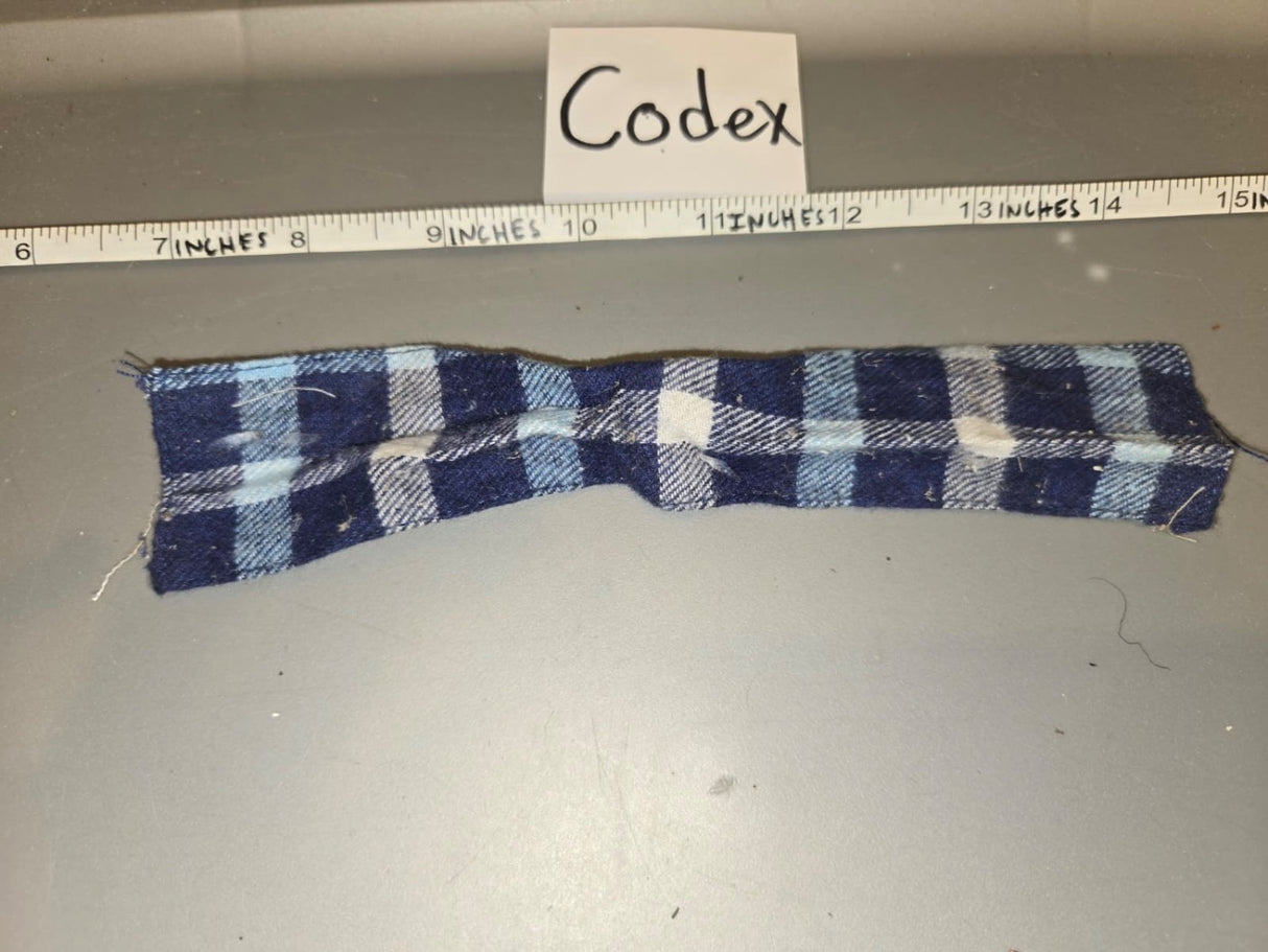 1/6 Scale Western Era Plaid Bow Tie - Codex