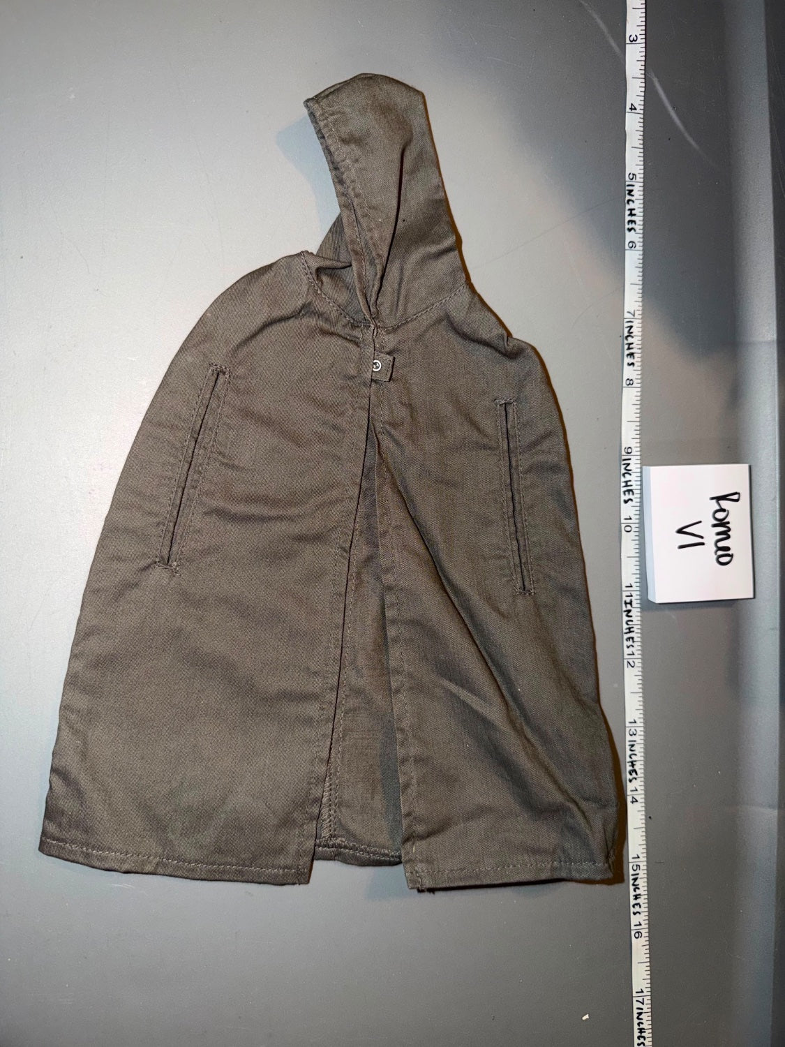 1/6 Scale WWII German Hooded Field Cape - Ponuo VI