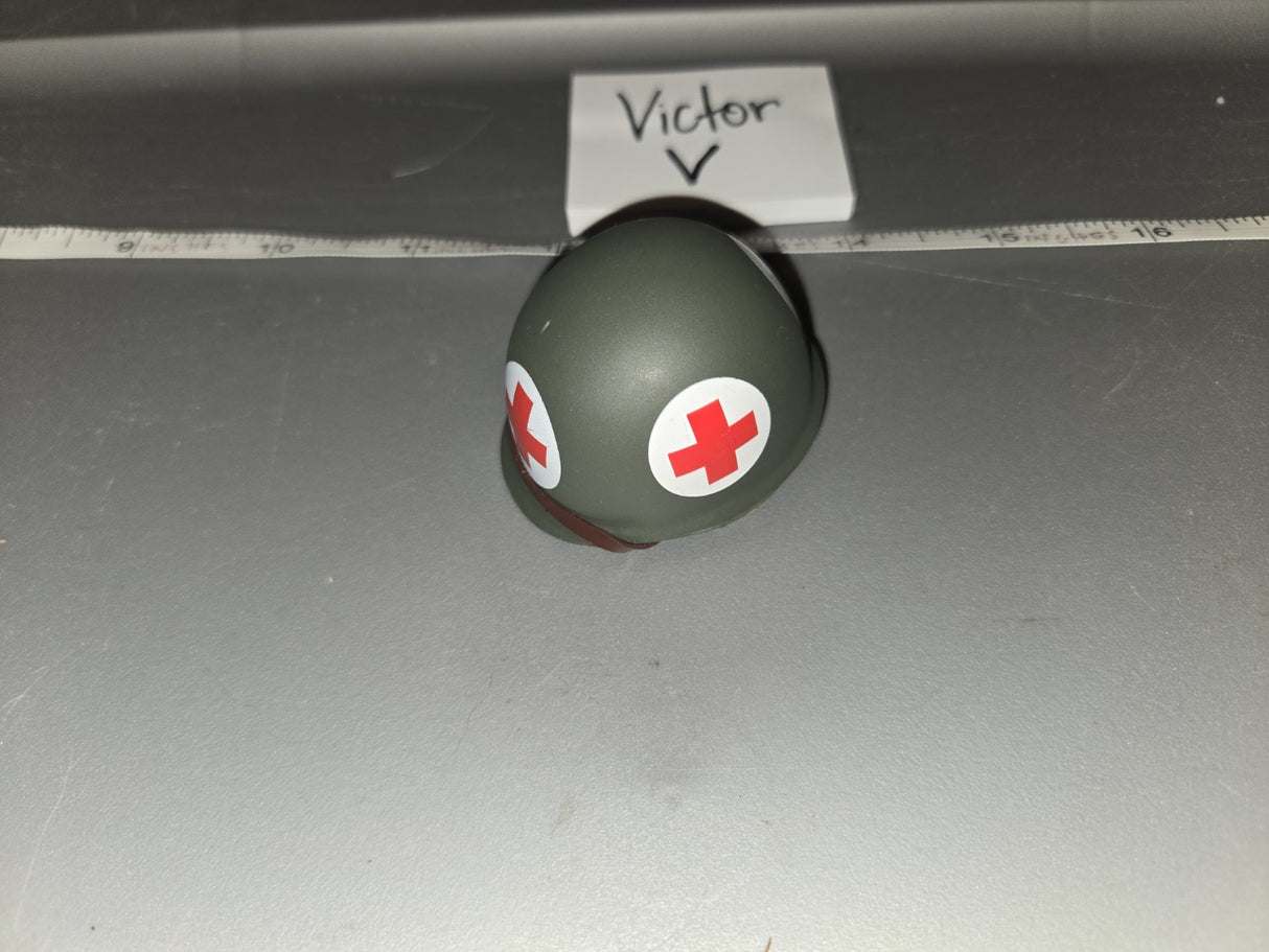 1/6 Scale WWII US Army Medic Helmet - Victor V