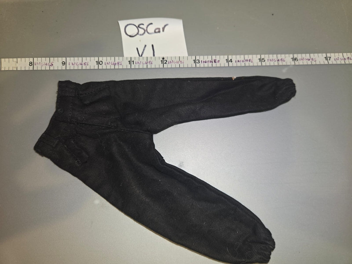 1/6 Scale WWII German Black Tanker Pants