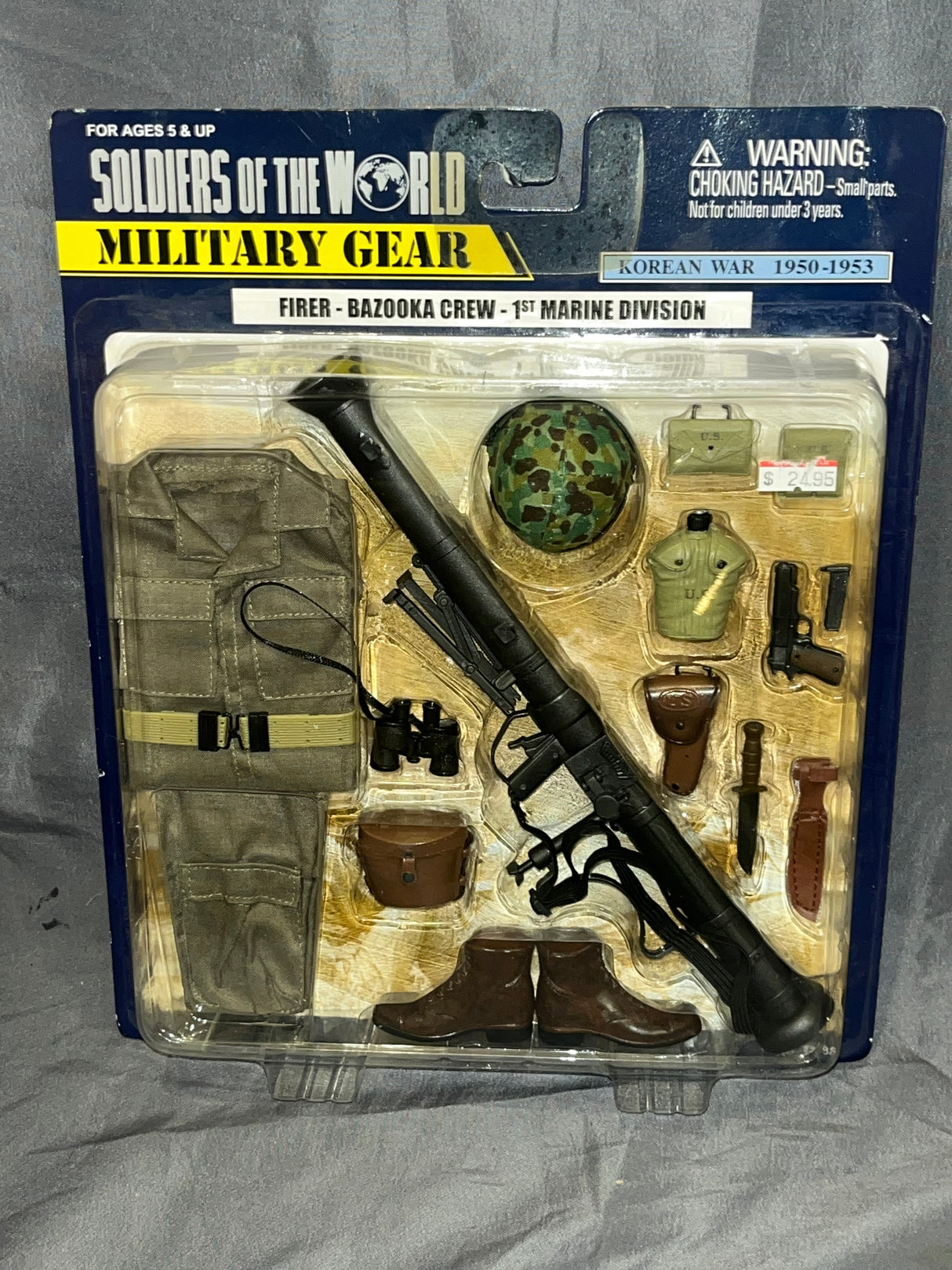 1/6 Scale Korean War Marine Bazooka Gunner -Formative International SOTW Soldiers of the World NIB Uniform Set