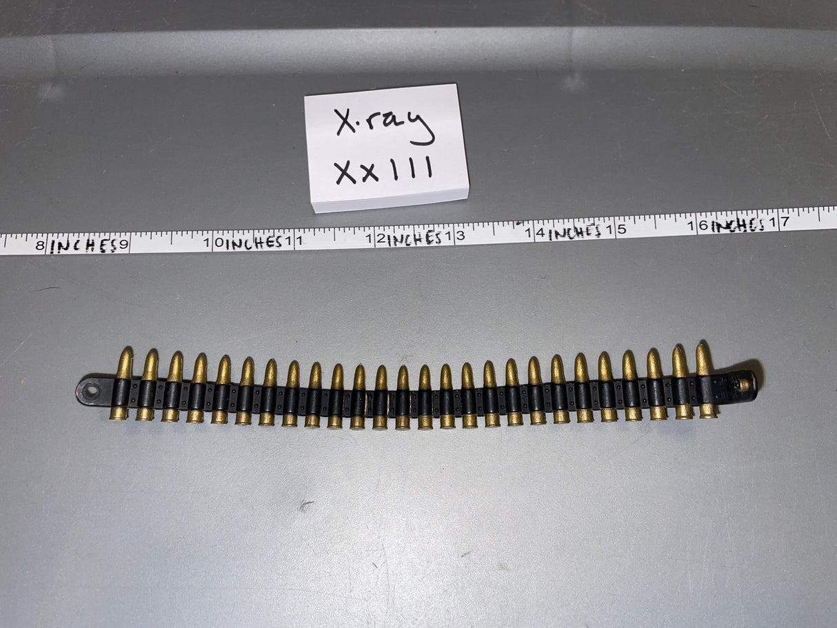 1:6 Scale WWII US .50 Caliber Machine Gun Ammunition Belt