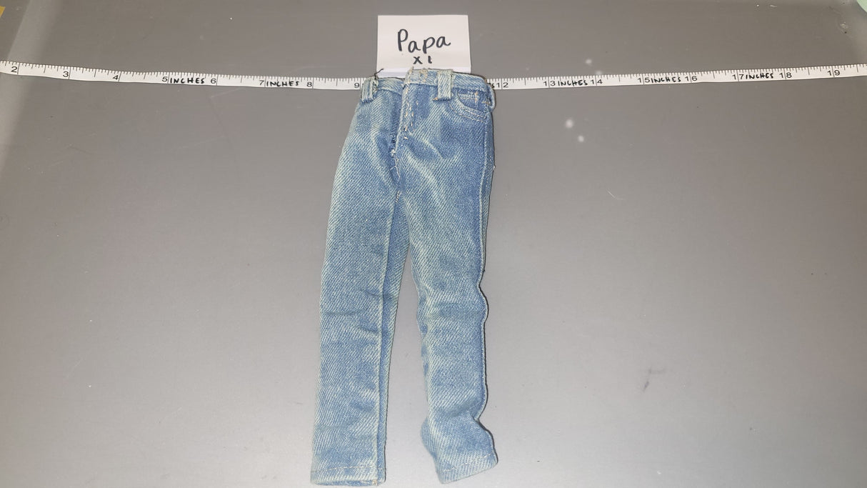 1/6 Scale Modern Blue Jeans -