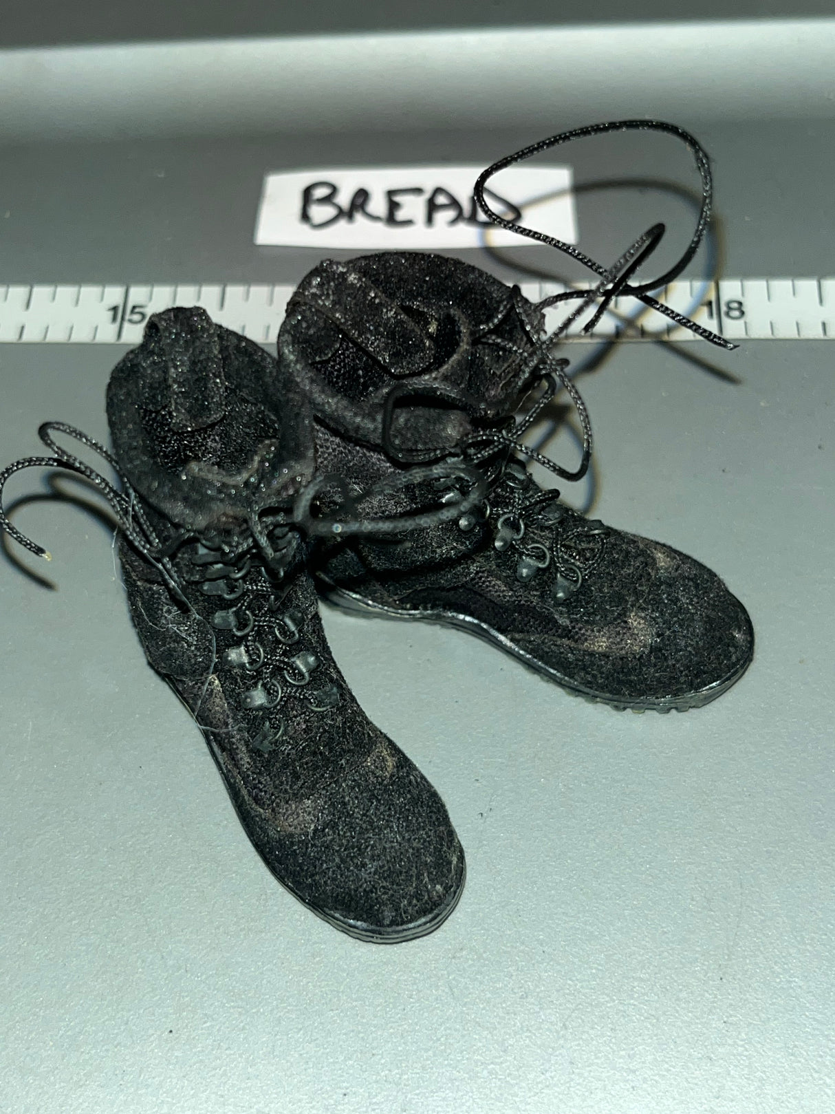 1/6 Scale Modern Era Police Black Combat Boots