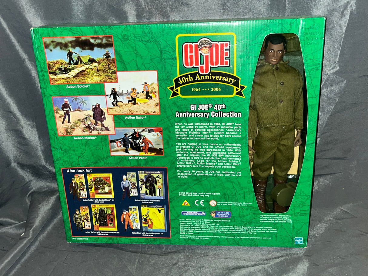 1/6 Scale Vintage Remake 40th GI Joe Action Soldier - NIB Hasbro - African American