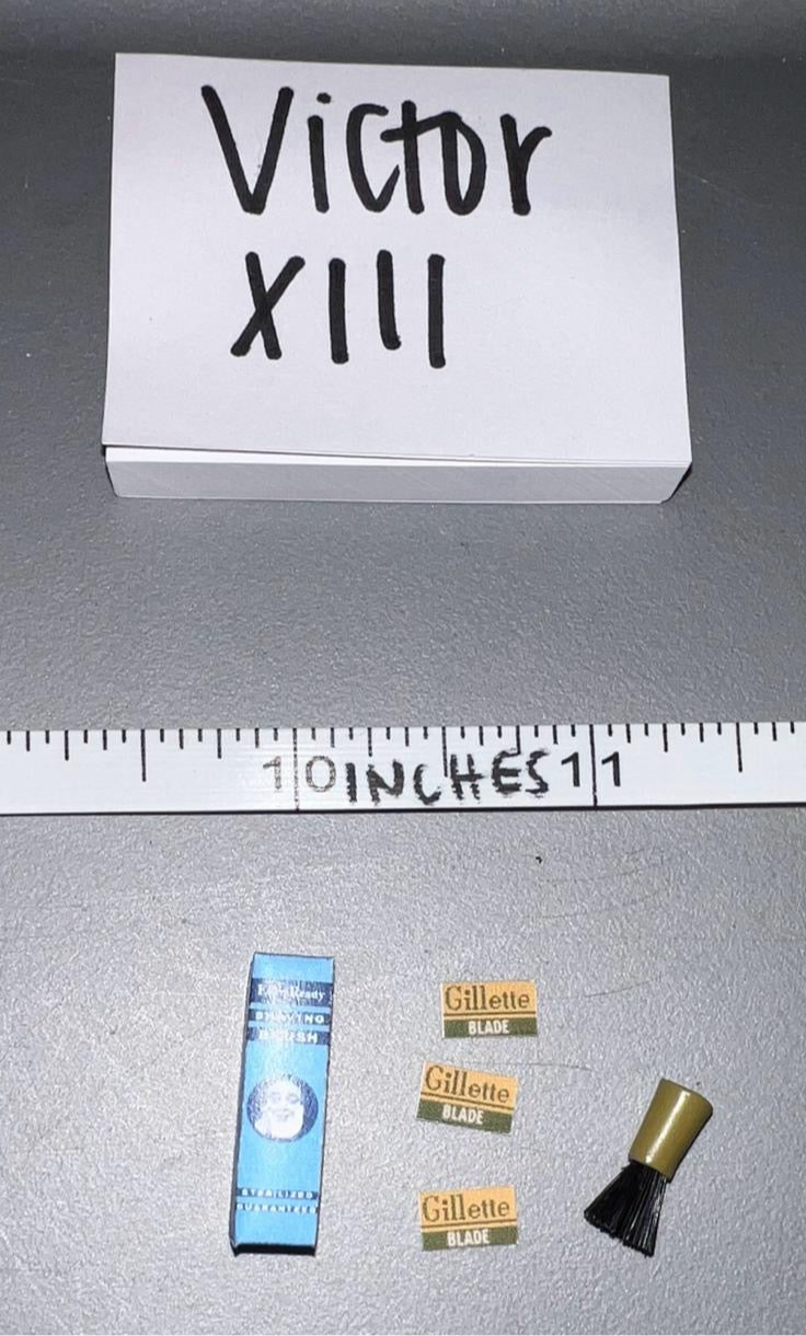 1/6 Scale WWII US Shaving Kit