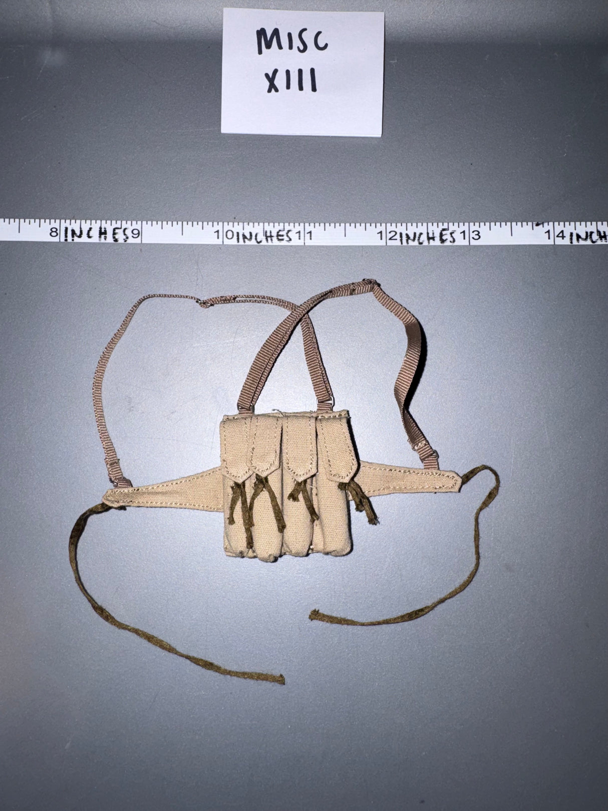 1/6 Scale WWII Chinese Chest Rig - Chicom - Vietnam NVA BGM