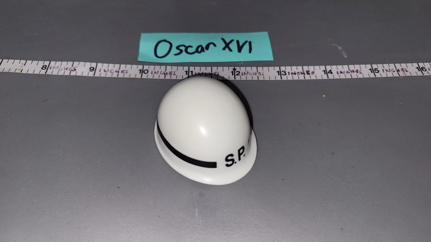 1/6 Scale WWII US Navy Shore Patrol Helmet