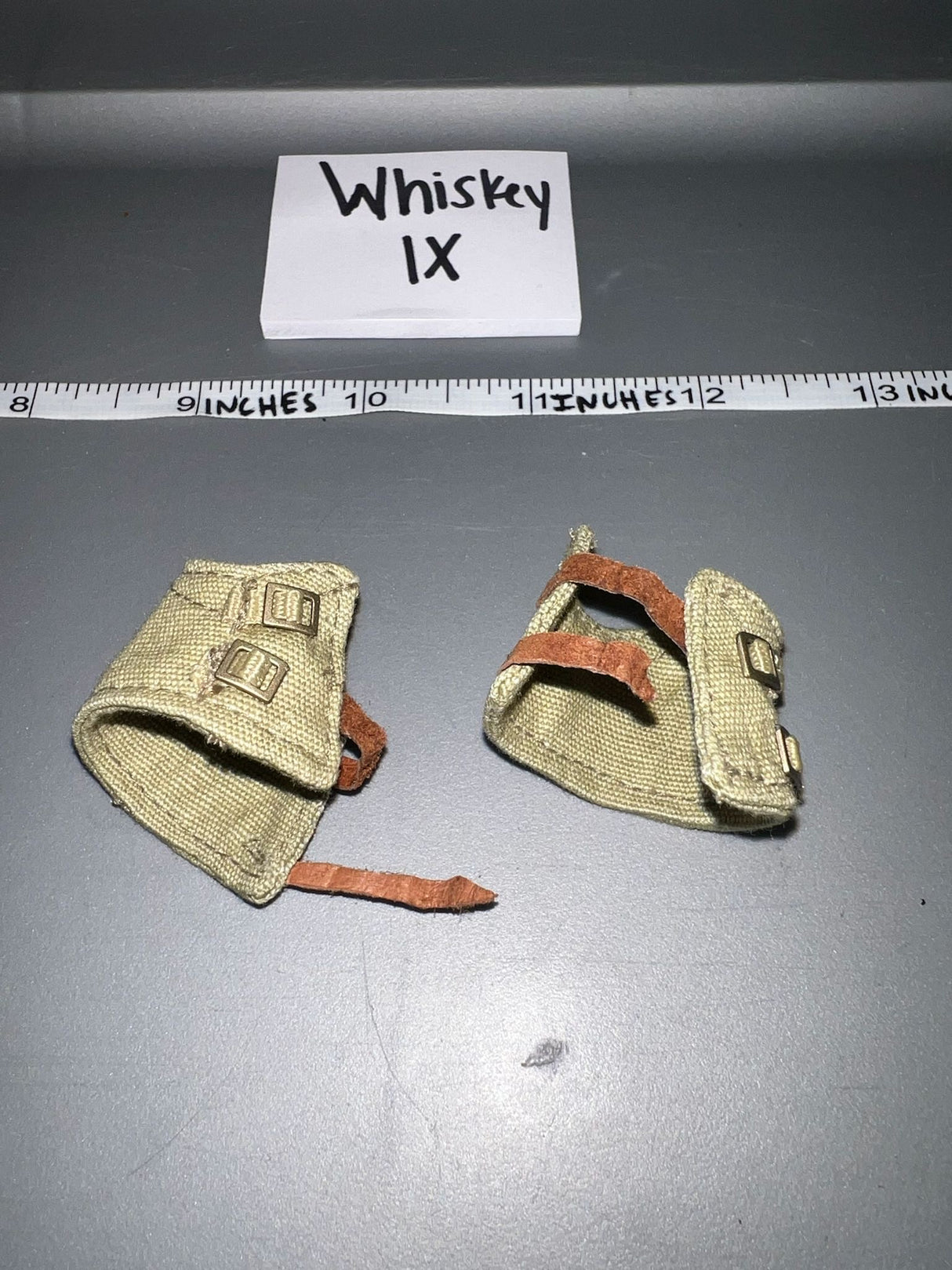 1/6 Scale WWII German Cloth Gaiters