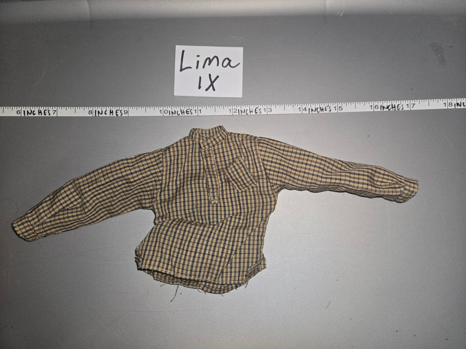 1/6 Scale Civil War Western Era Shirt