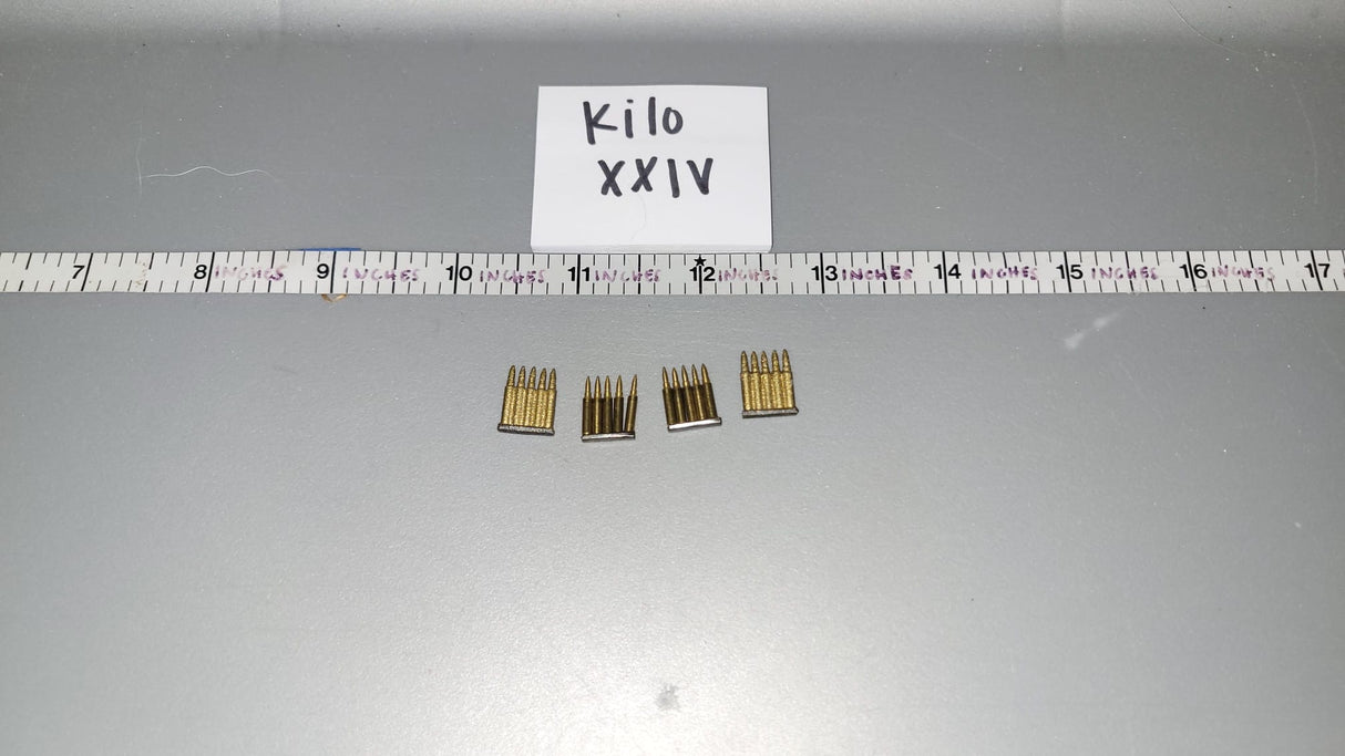 1/6 WWII German Rifle Ammunition Lot - DID