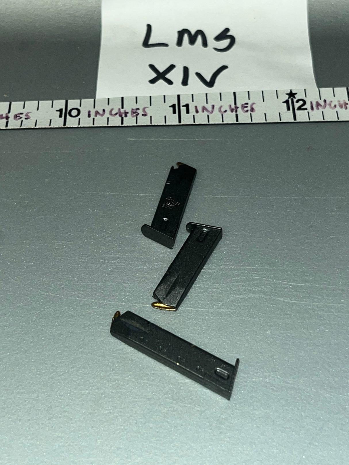 1:6 Scale Modern British Pistol Magazine Lot - DAM U.K. British SAS Gulf War Patrol Leader