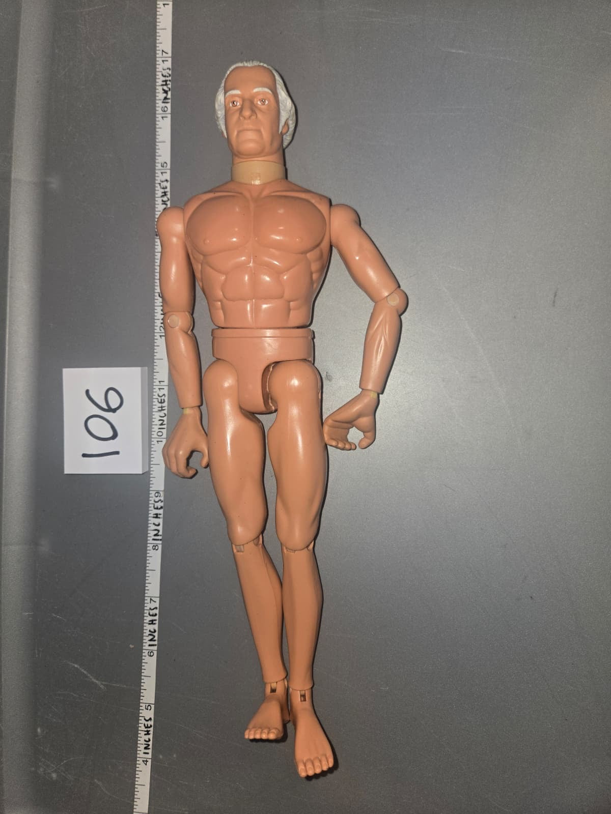 1/6 Scale Nude Hasbro George Washington Figure