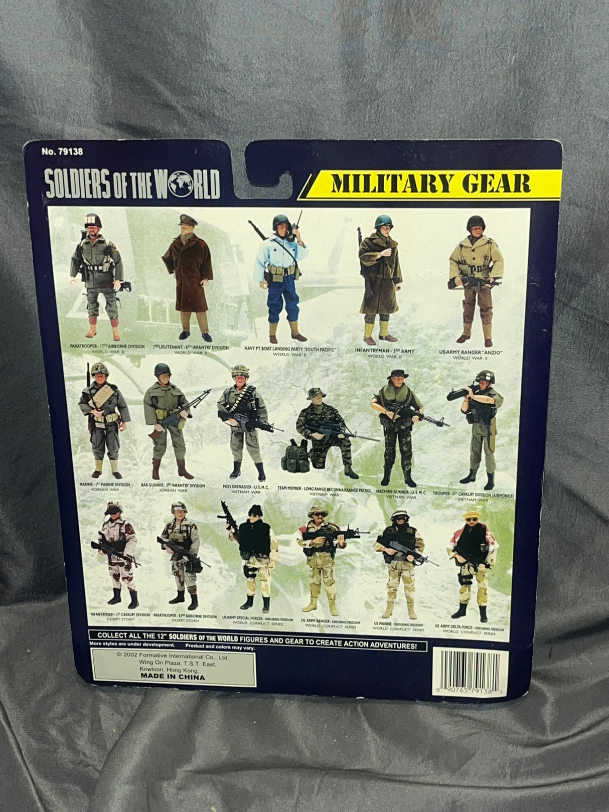 1/6 Scale Modern Enduring Freedom Tactical Loading Bearing Vest Set 2 - Formative International SOTW Soldiers of the World NIB Uniform Set