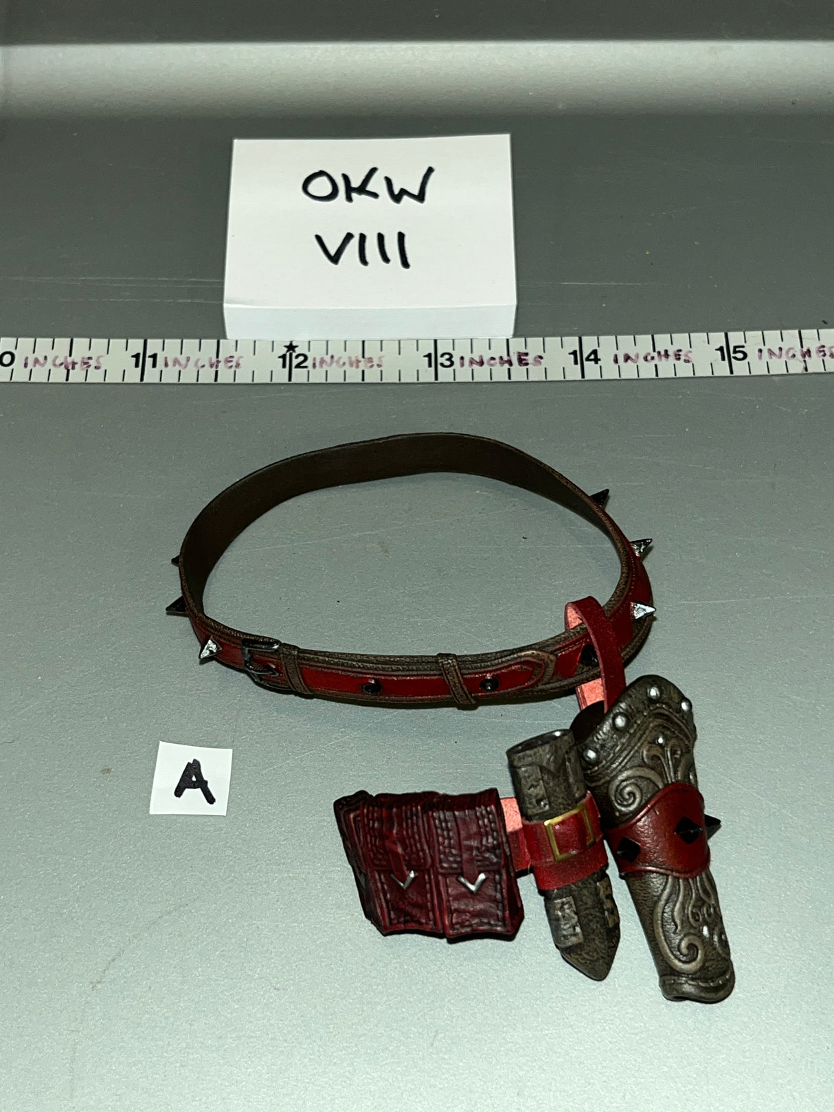1/6 Scale Spawn Gunslinger Hell Dominator Western Holster and Belt - Comic Book - Flash Point